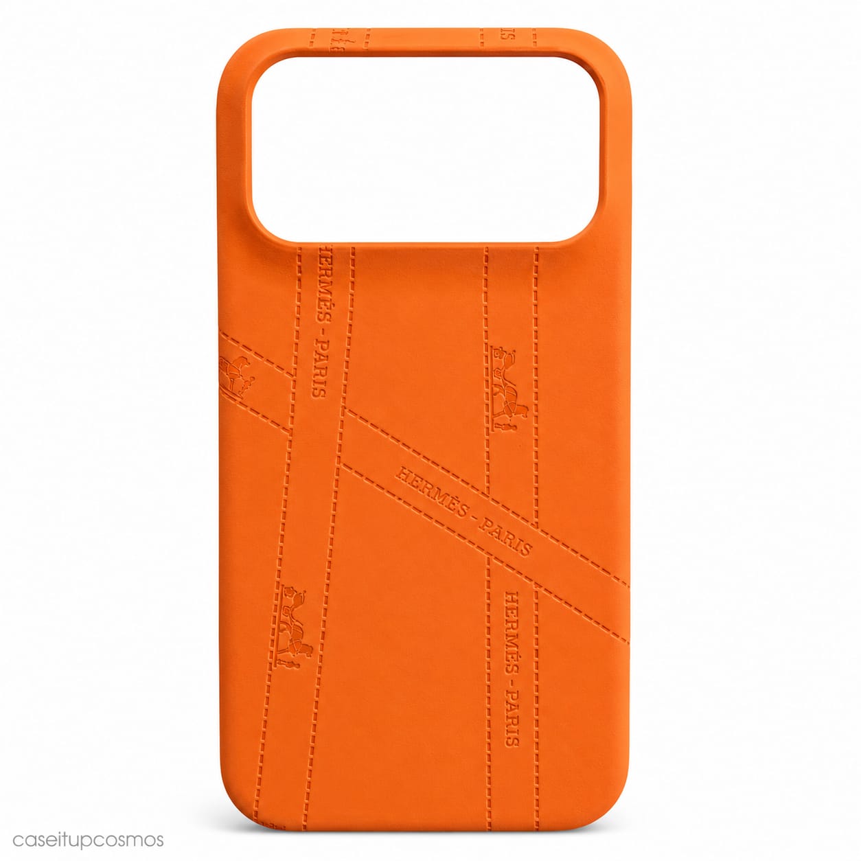 Luxury Black Leather iPhone Case