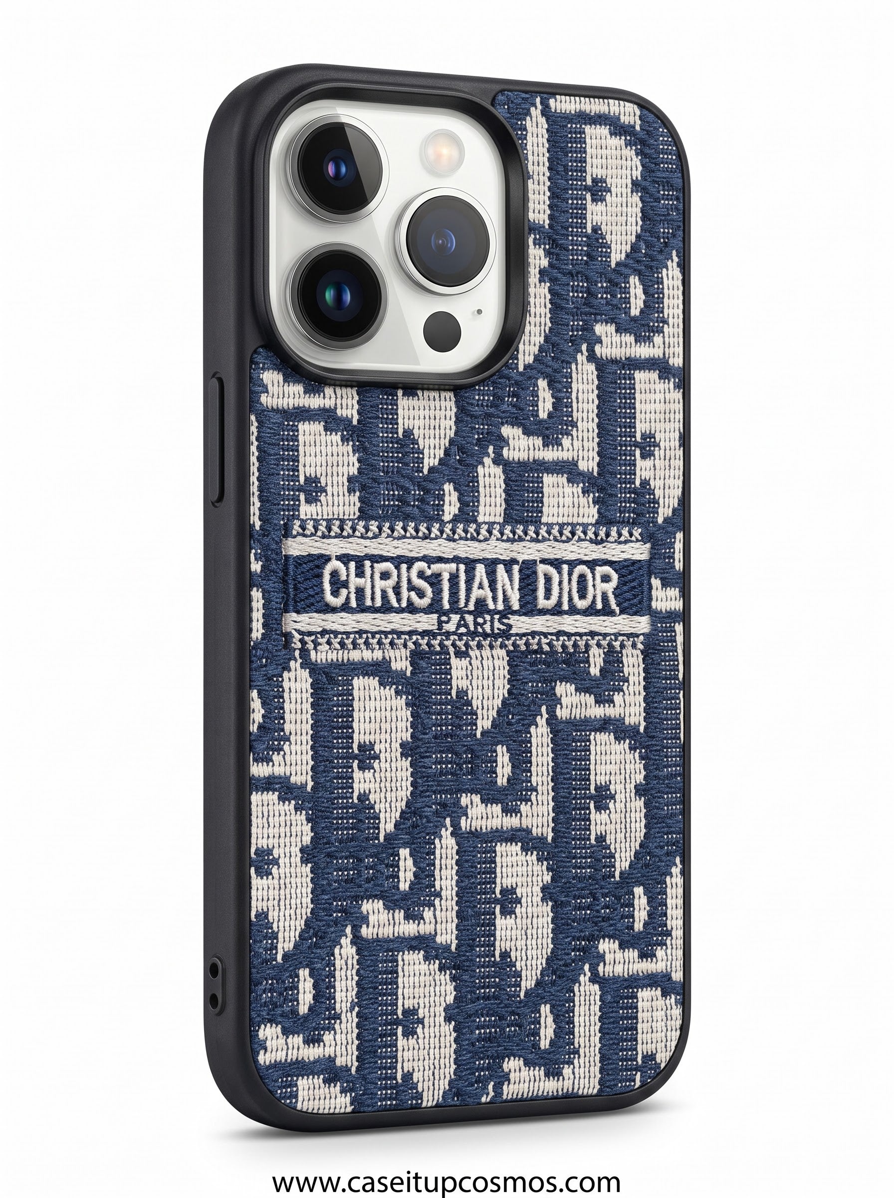 The Parisian Canvas Monogram Edition iPhone Case | Shockproof Matte Frame
