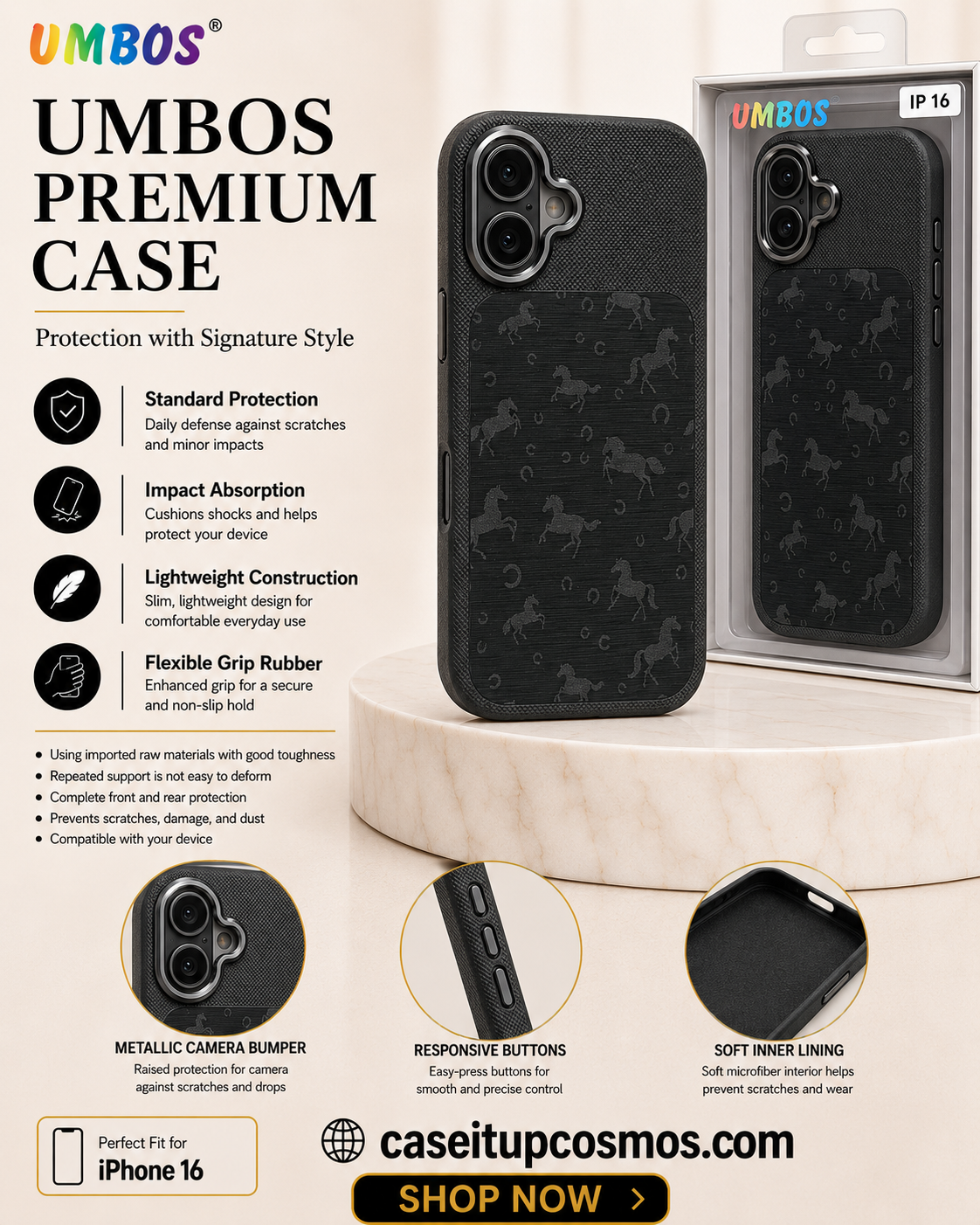 The UMBOS Heritage Edition: Ultimate Luxury meets Heavy-Duty Protection