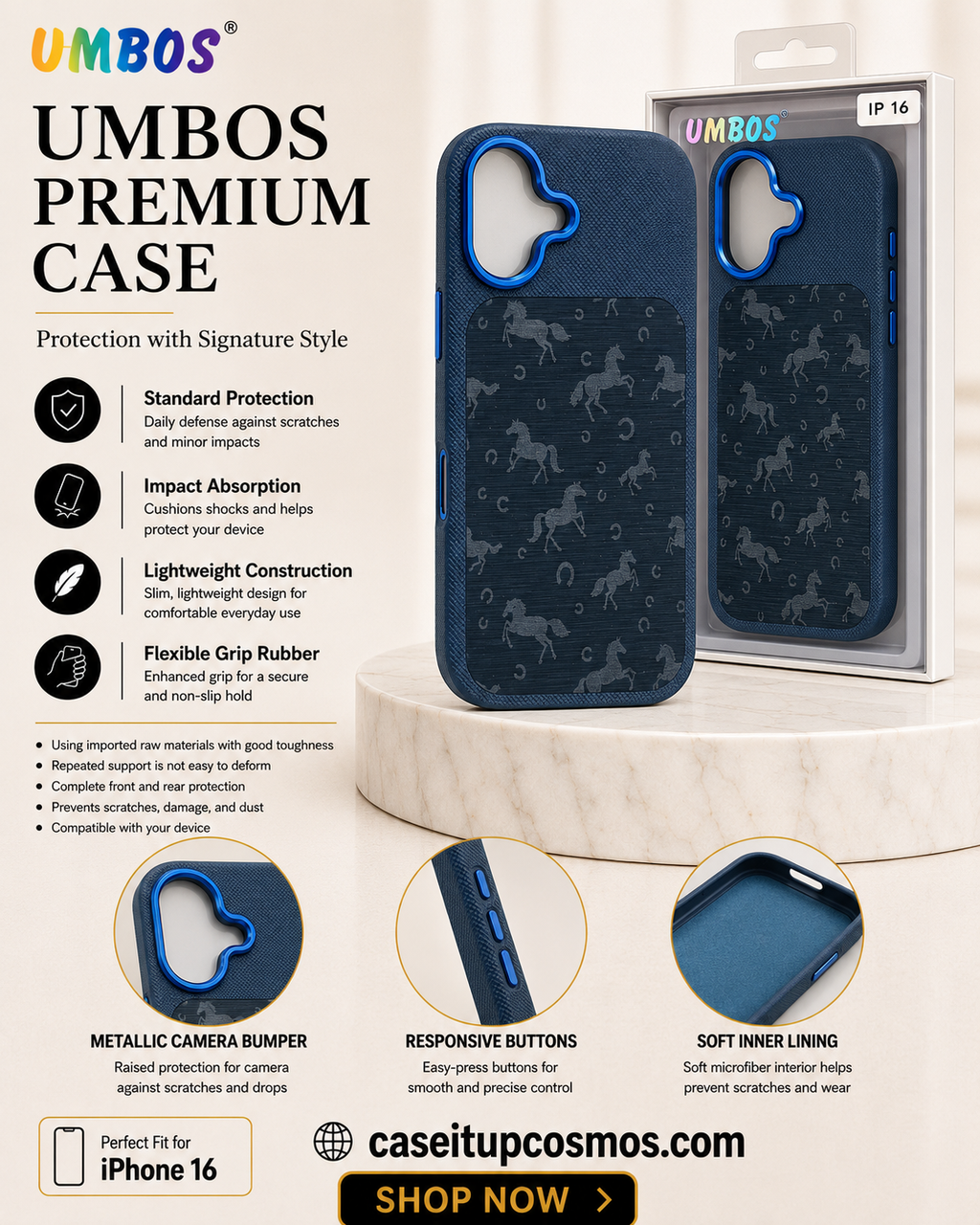 The UMBOS Heritage Edition: Ultimate Luxury meets Heavy-Duty Protection