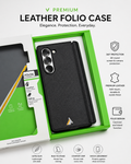 Premium Leather Texture Case for Samsung Fold