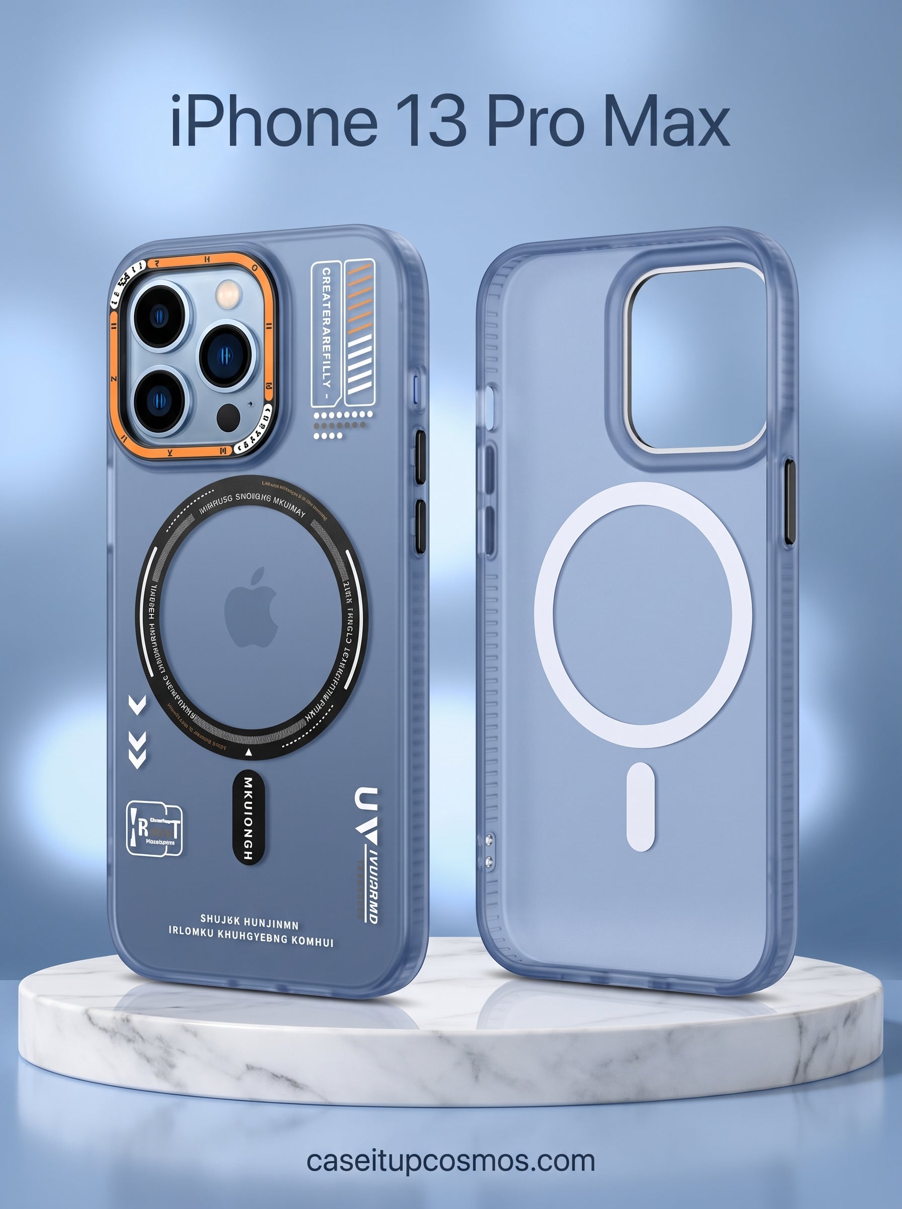 CyberMecha Industrial MagSafe Case with Contrast Camera Ring