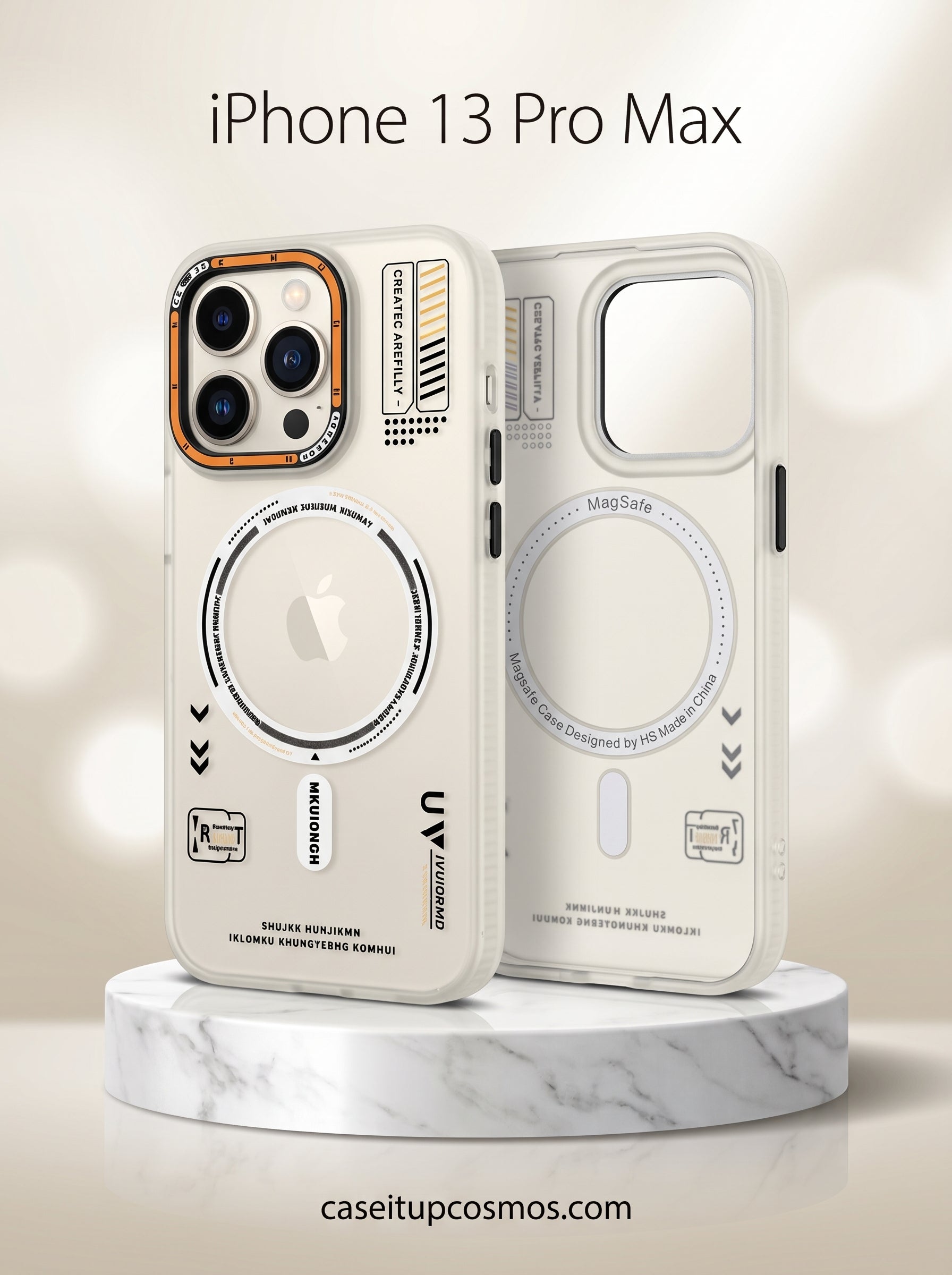 CyberMecha Industrial MagSafe Case with Contrast Camera Ring