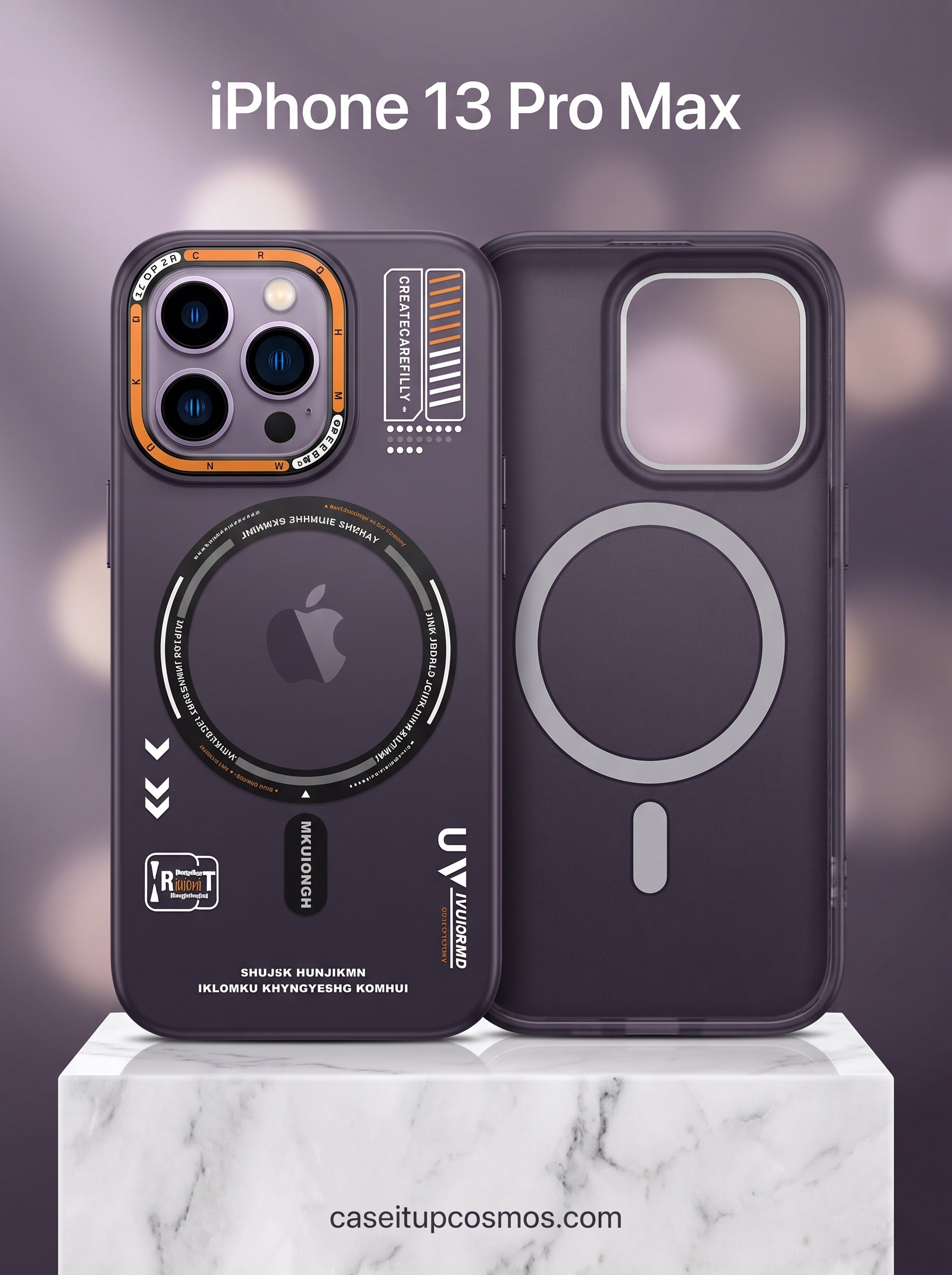 CyberMecha Industrial MagSafe Case with Contrast Camera Ring