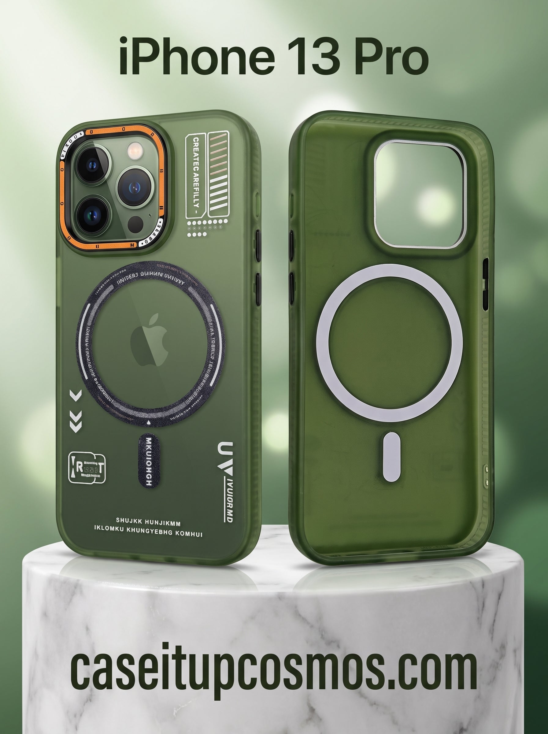 CyberMecha Industrial MagSafe Case with Contrast Camera Ring
