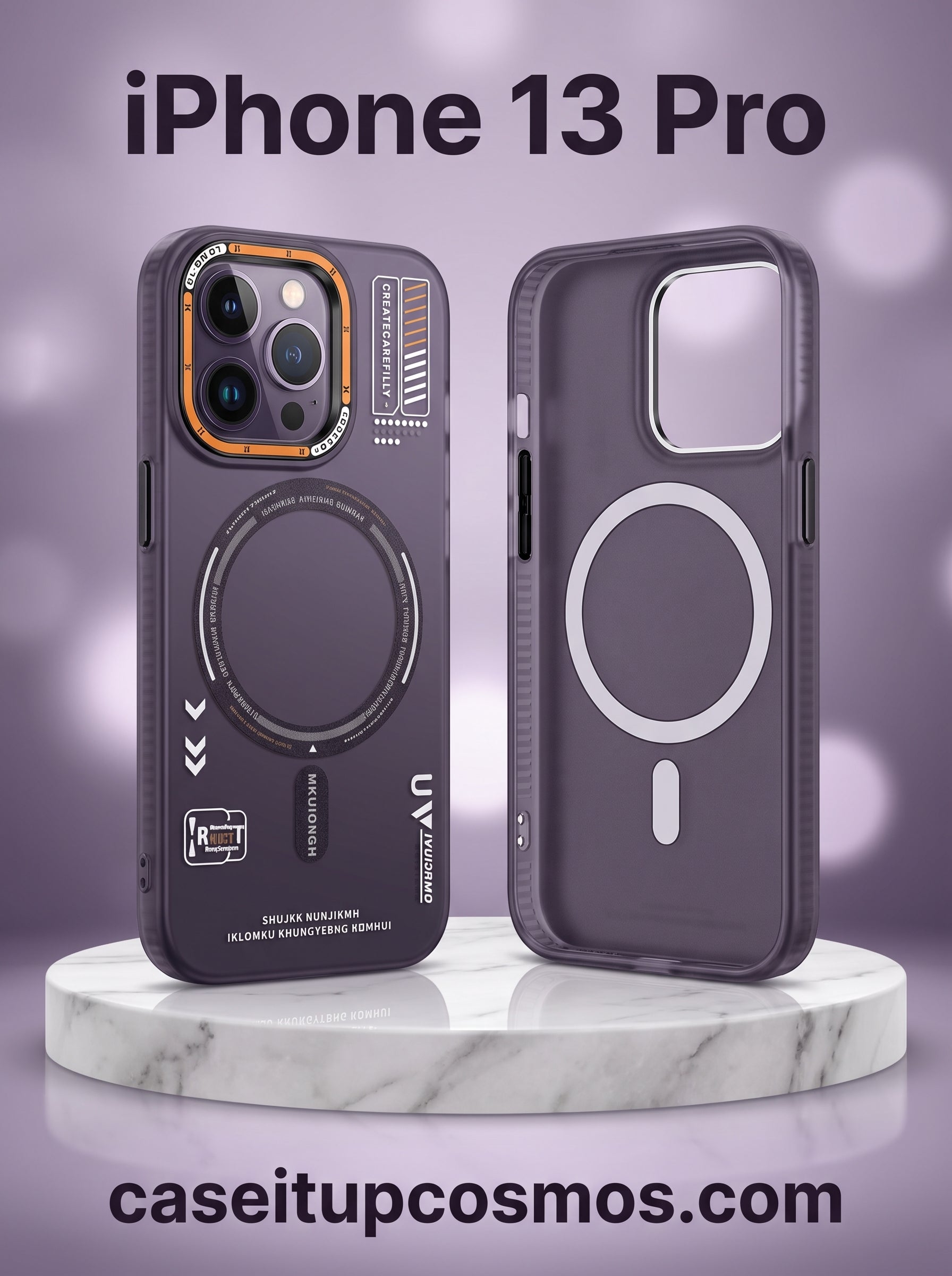 CyberMecha Industrial MagSafe Case with Contrast Camera Ring