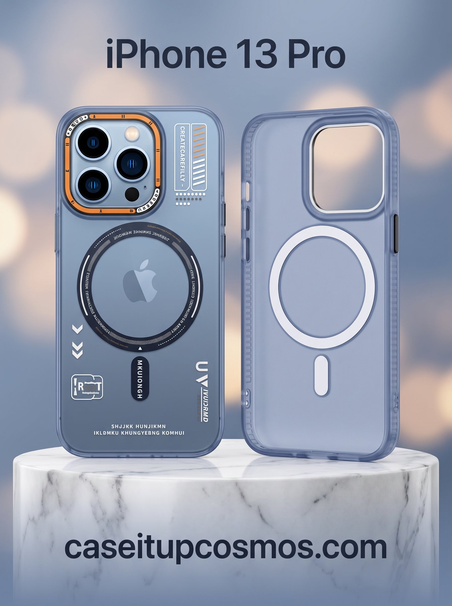 CyberMecha Industrial MagSafe Case with Contrast Camera Ring