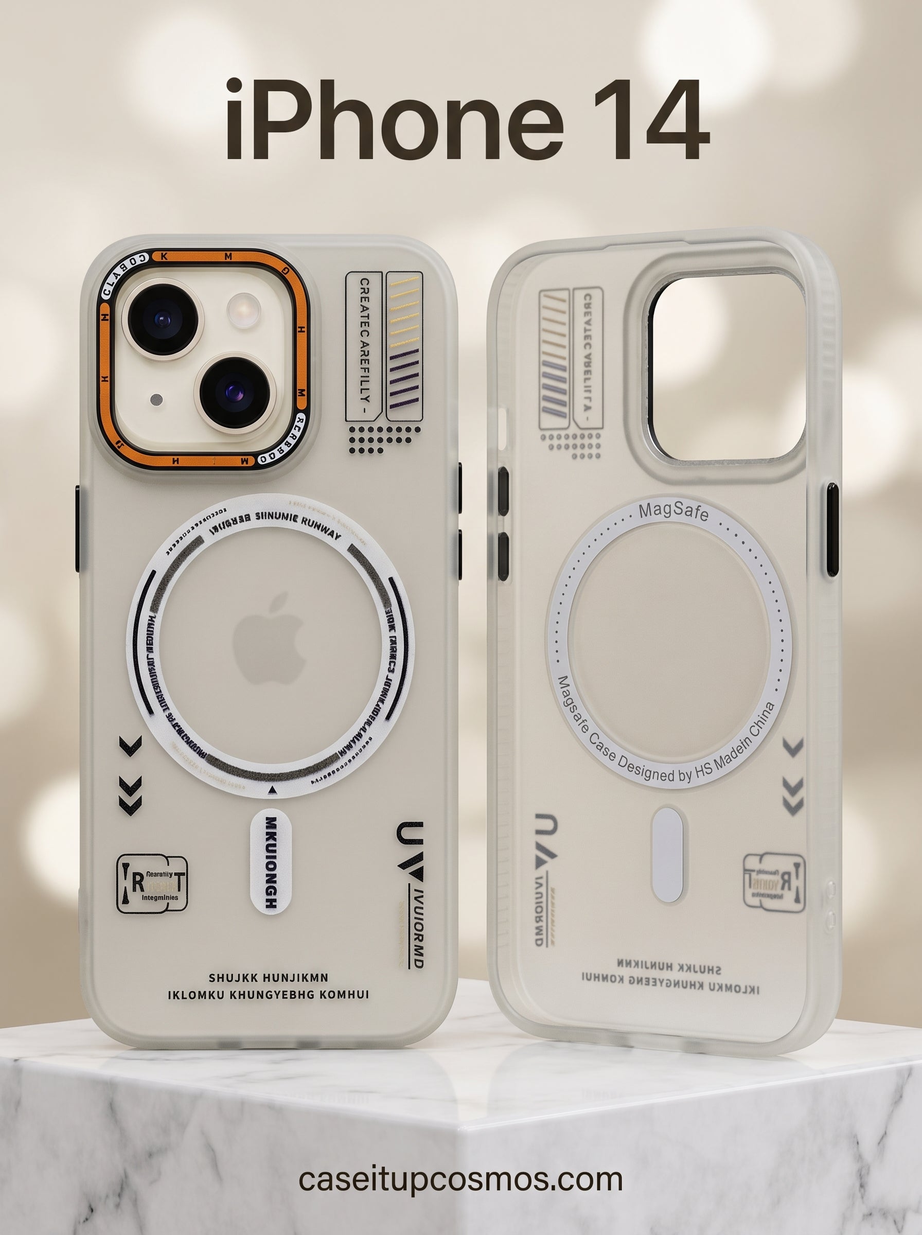 CyberMecha Industrial MagSafe Case with Contrast Camera Ring