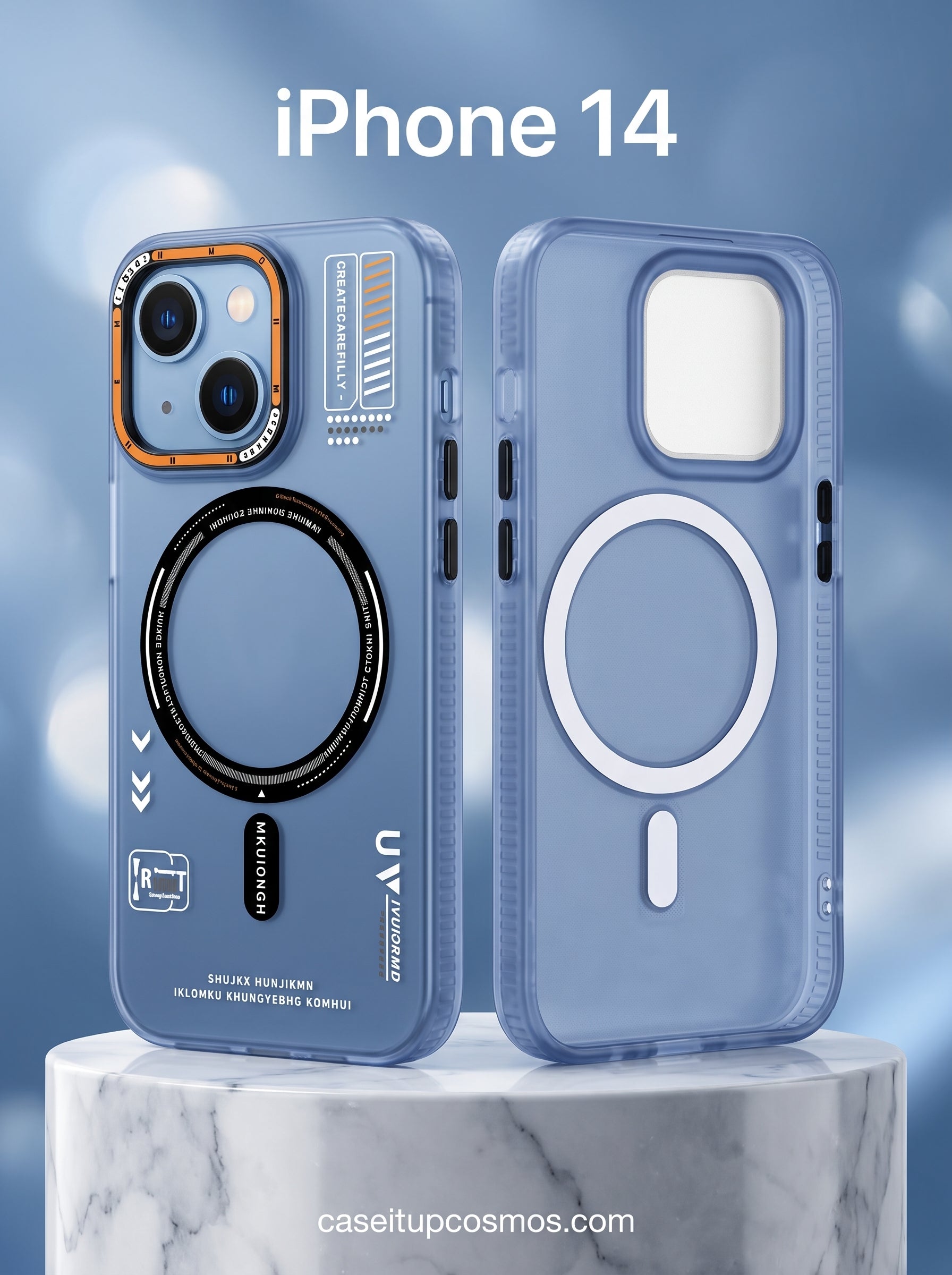 CyberMecha Industrial MagSafe Case with Contrast Camera Ring