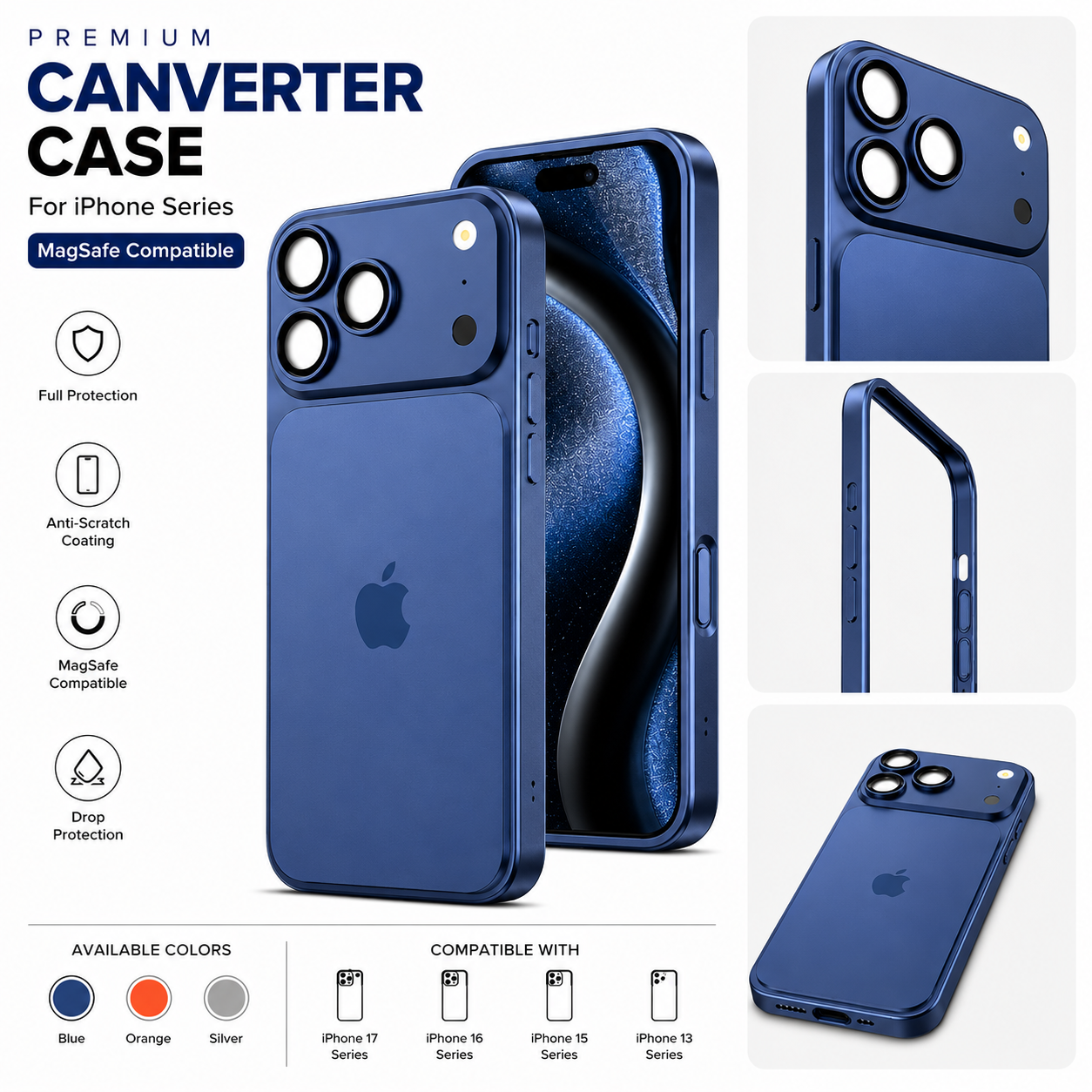 17 Pro / Pro Max Converter Case for iPhone