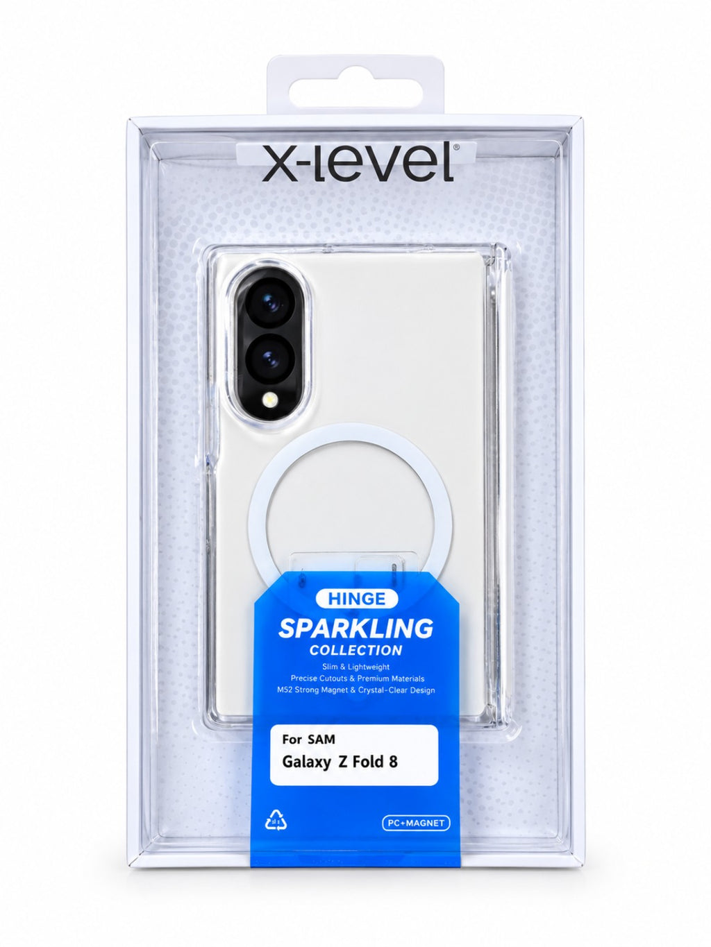 X-Level clear case for Samsung Galaxy Z Fold 8