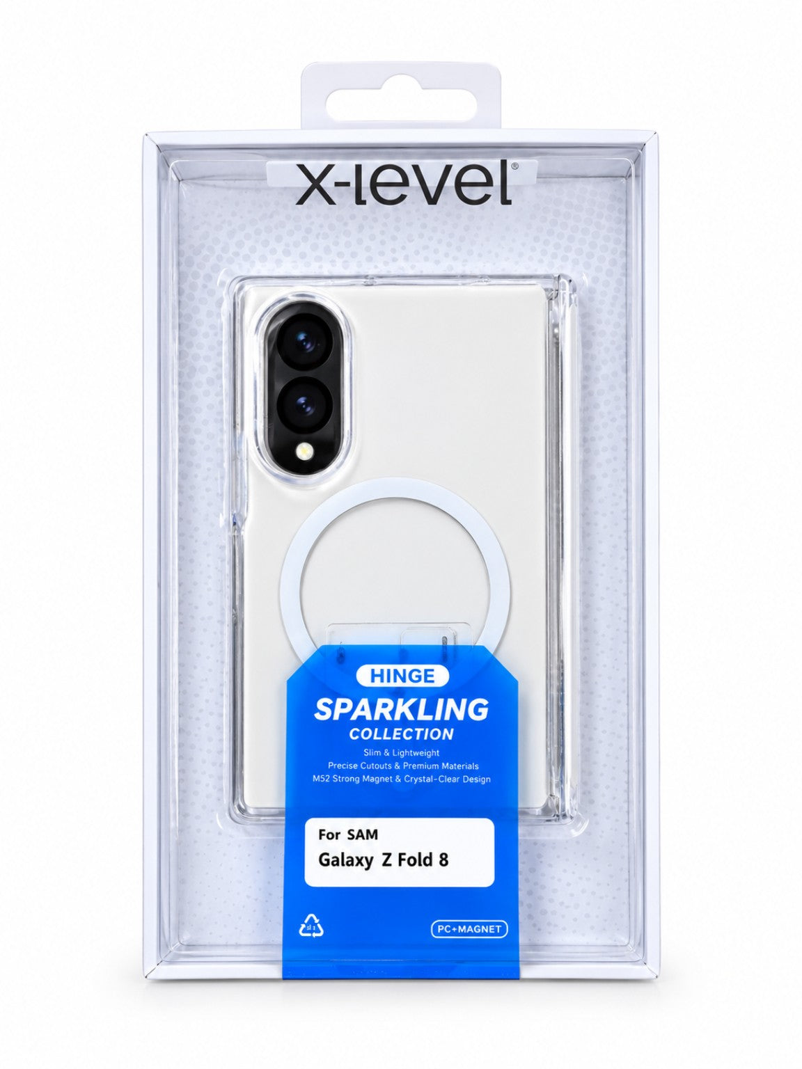 X-Level clear case for Samsung Galaxy Z Fold 8